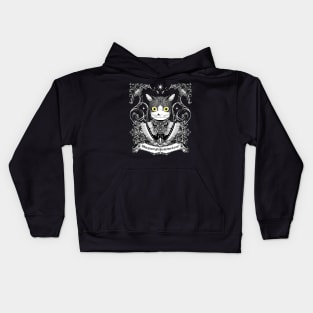 What greater gift than the love of a cat? Kids Hoodie